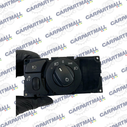 06 07 BMW 530I DASH DIMMER HEADLIGHT FOG LIGHT LAMP CONTROL SWITCH 6953729 OEM