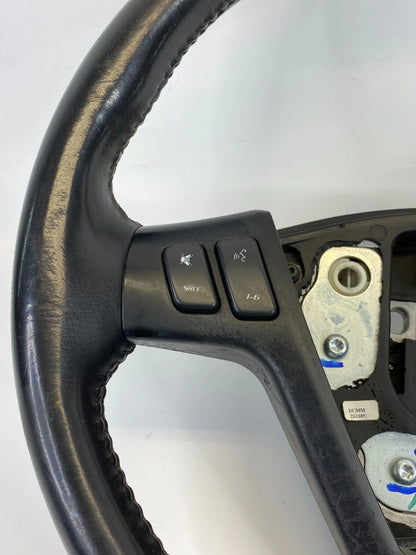 04 05 06 07 CADILLAC SRX BASE STEERING WHEEL W/ AUDIO STEREO CONTROLS LEATHER