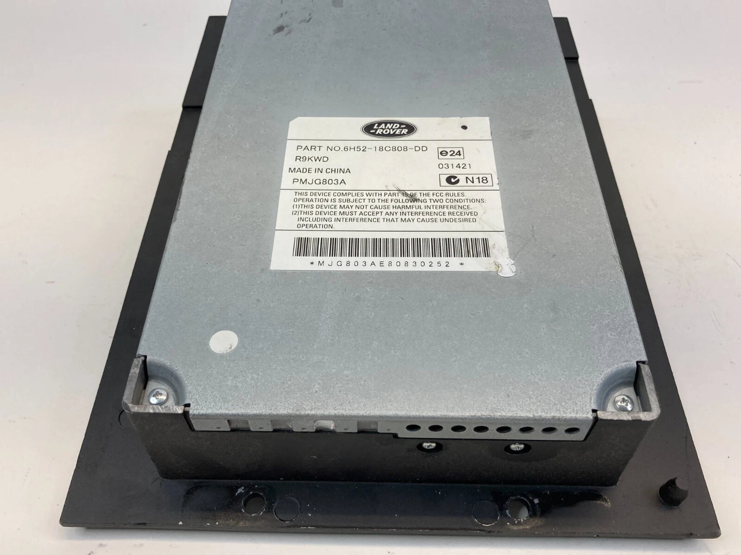 2009-2011 JAGUAR XF RADIO AUDIO AMPLIFIER SOUND MODULE UNIT 6H52-18C808-DD OEM