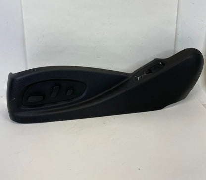 13-19 CADILLAC ATS FR LH DRIVER SEAT ADJUSTER BEZEL TRIM W/ SWITCH 22814179 OEM