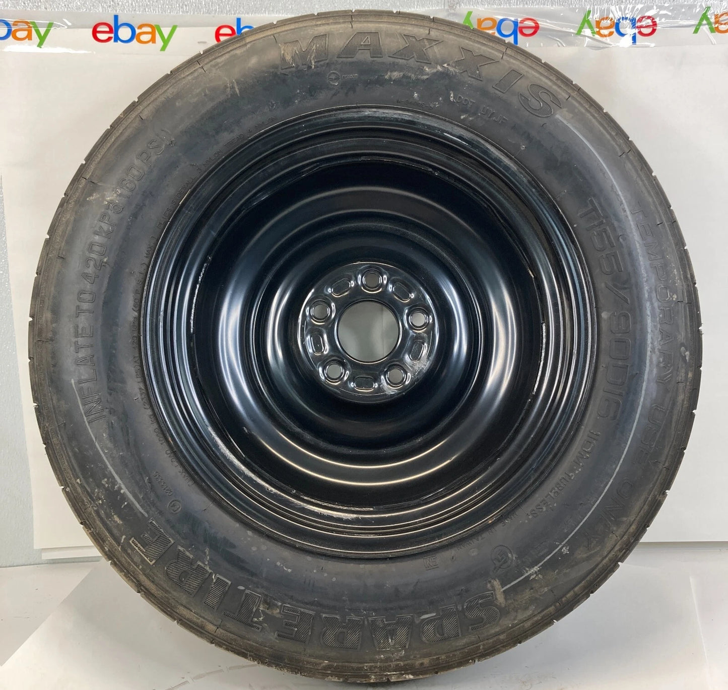 2010-2020 NISSAN ROGUE WHEEL SPARE TIRE COMPACT DONUT RIM T155/90D16 110M OEM