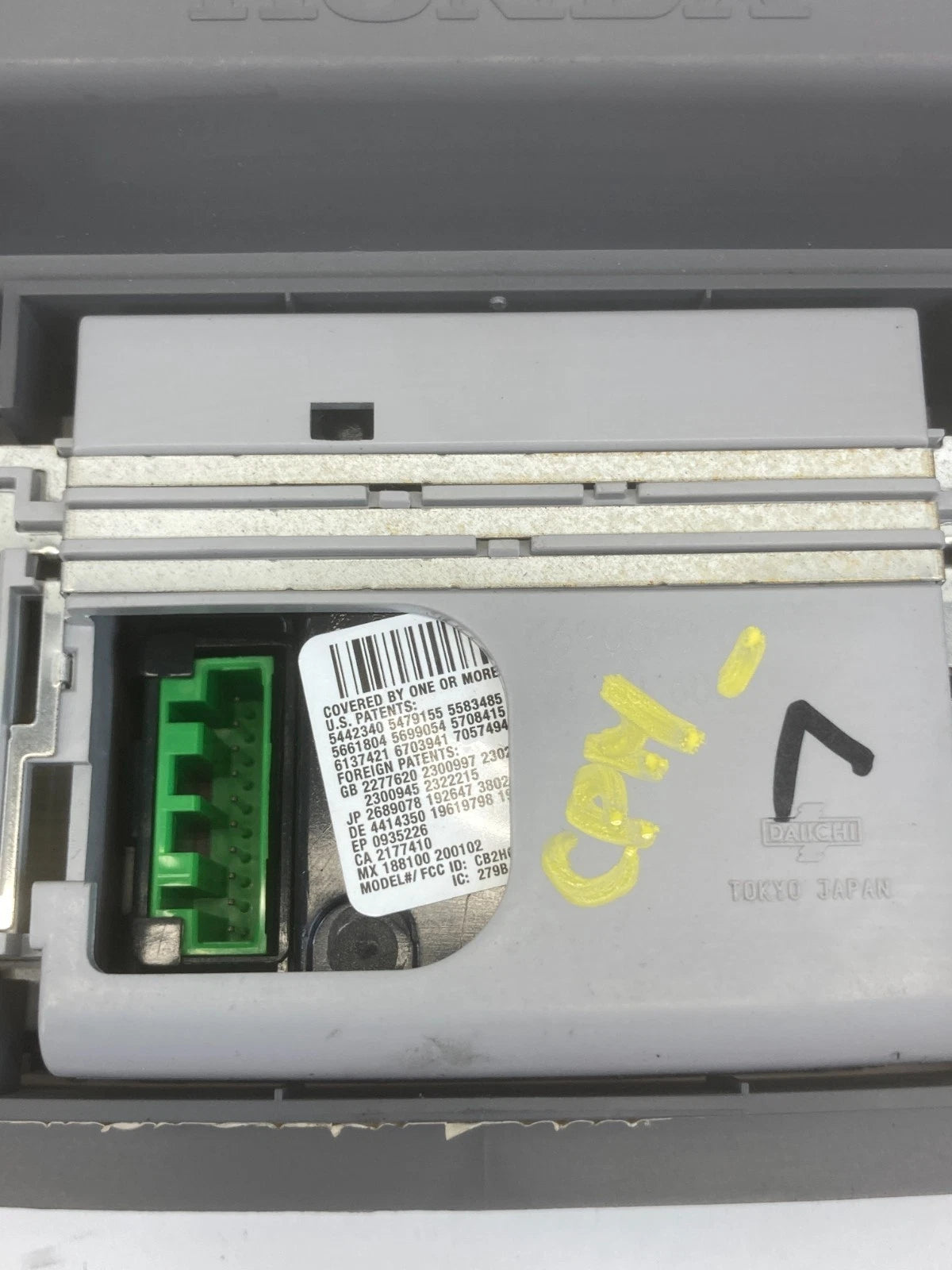 2005-2010 HONDA ODYSSEY OVERHEAD CONSOLE MAP LIGHT HOMELINK 1146248-828934 OEM