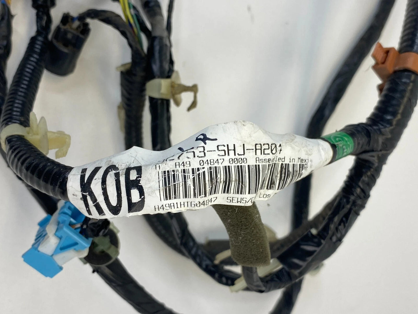 2005-2010 HONDA ODYSSEY REAR LEFT SLIDING DOOR WIRE WIRING HARNESS 32753SHJA201