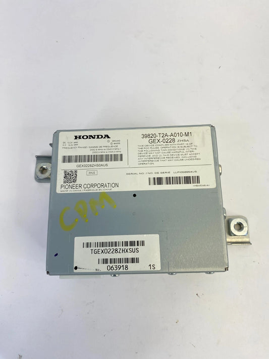 2013 HONDA ACCORD SATELLITE RADIO XM ANTENNA RECEIVER PIONNER 39820-T2A-A010 OEM