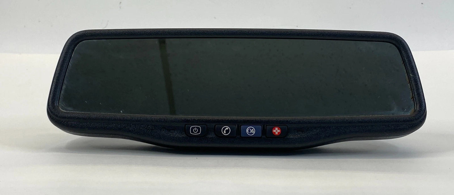 2010-2017 GMC TERRAIN INTERIOR REAR VIEW MIRROR AUTO DIMMING W/ ONSTAR 25794381