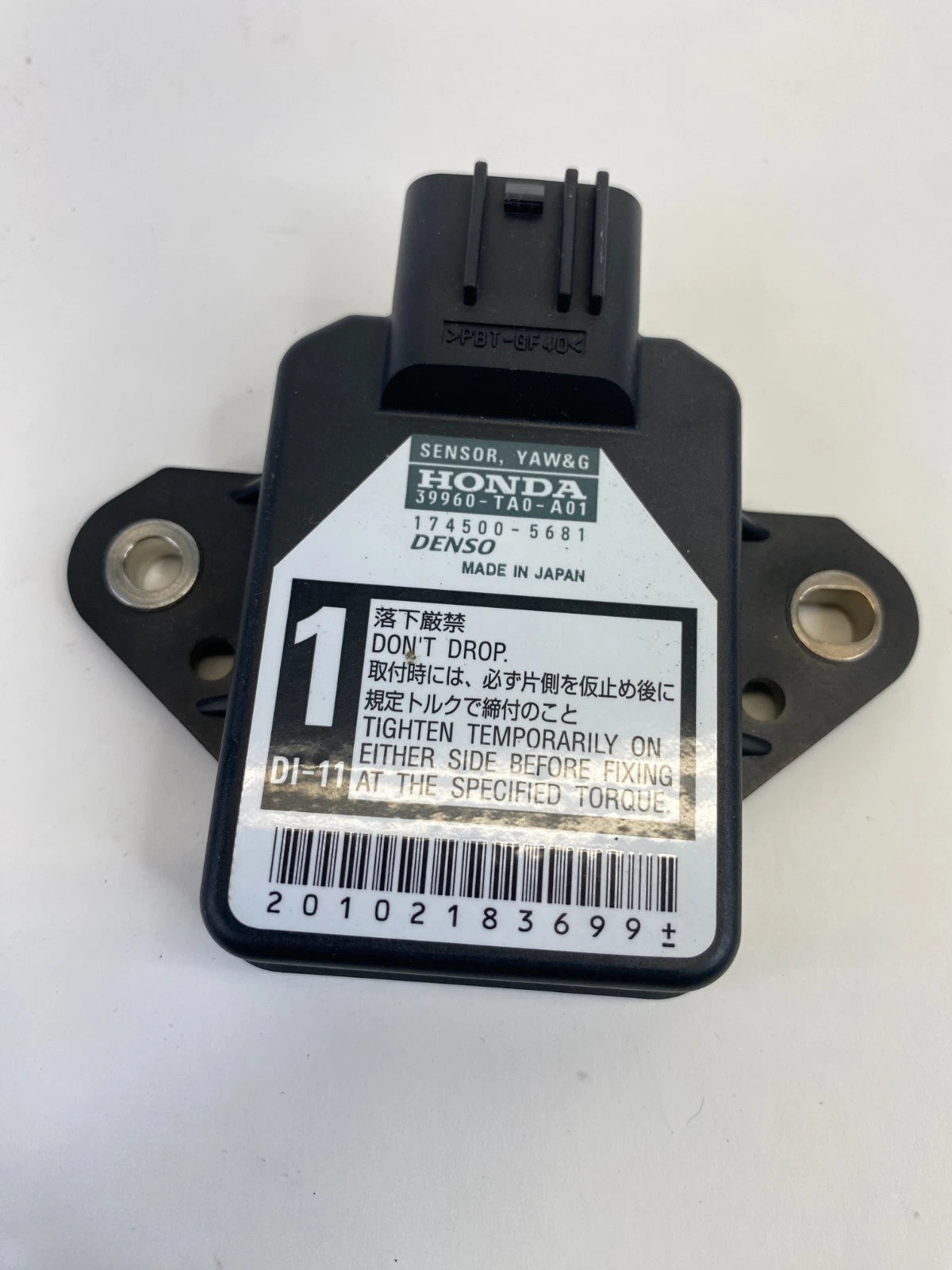 2008-2012 HONDA ACCORD YAW RATE SENSOR CONTROL MODULE 39960-TA0-A01 OEM
