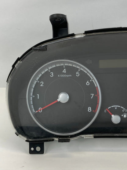 09-11 Hyundai Accent Dash Instrument Cluster Speedometer Gauges Unknown Miles