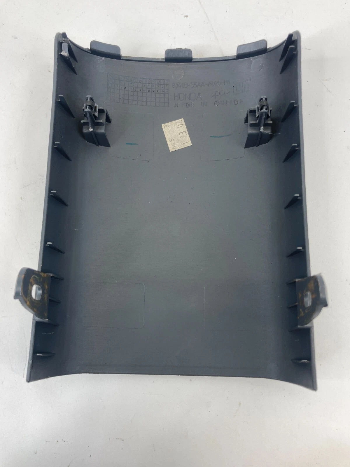 2001-2005 HONDA CIVIC REAR CENTER CONSOLE COVER BEZEL TRIM 83403-S5AA-A020 OEM