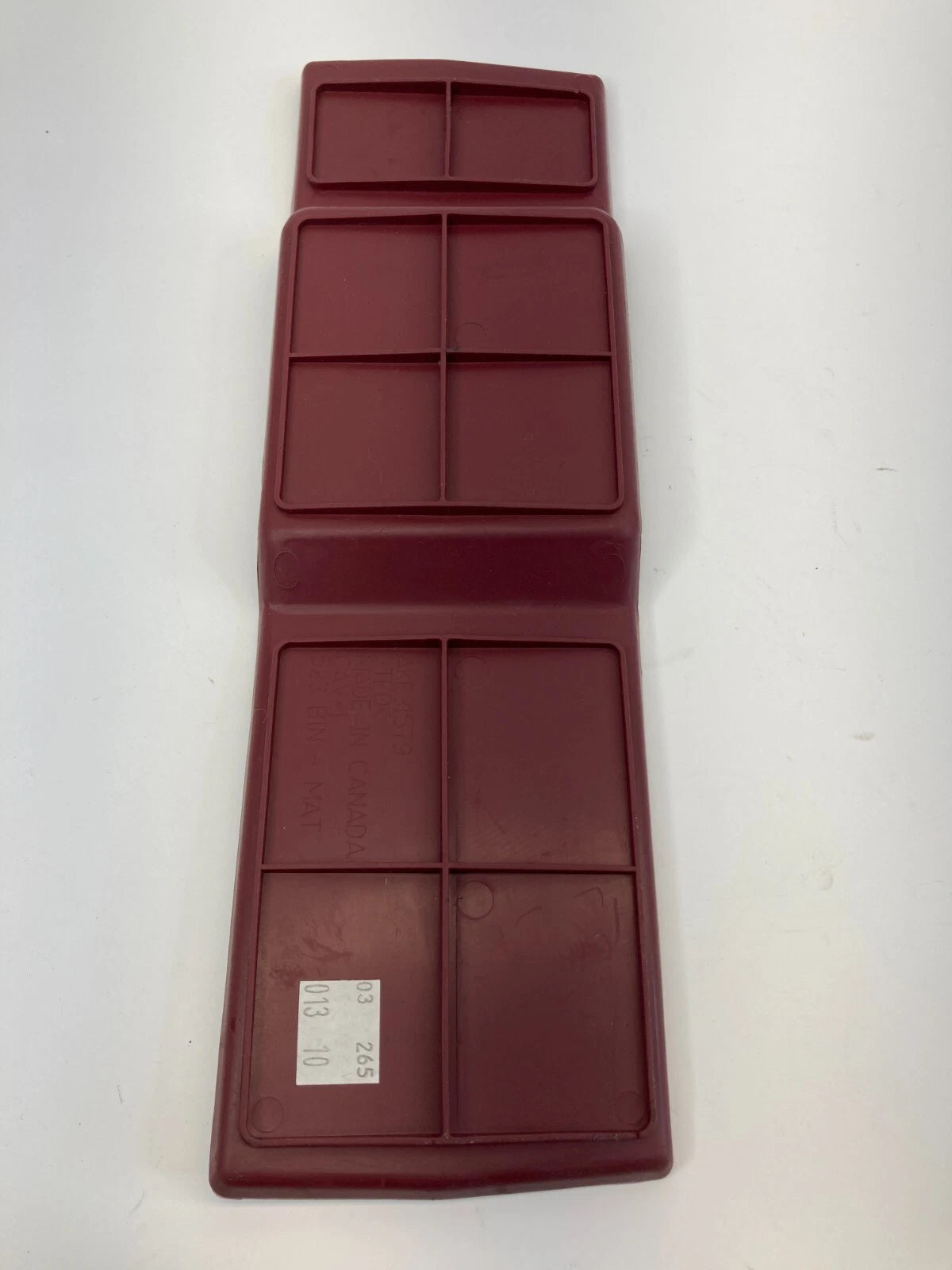 2010-2017 CHEVROLET EQUINOX GMC TERRAIN CENTER CONSOLE STORATE MAT RUBBER LINER