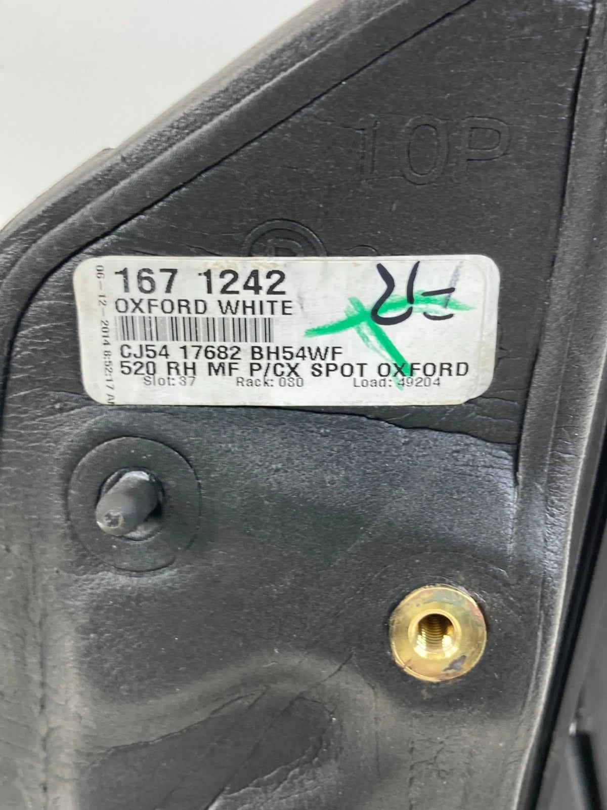 2013-2016 Ford Escape Front Right Side View Power Door Mirror CJ54-17682-BH54WF