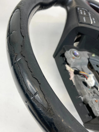 11-14 HYUNDAI SONATA STEERING WHEEL AUDIO & CRUISE CONTROL LEATHER 56110-3Q220WY