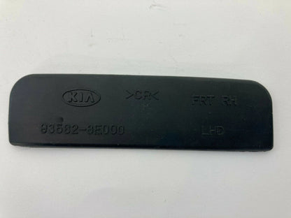 03-08 KIA SORENTO FRONT RIGHT PASSENGER SIDE PAD COVER TRIM LID 93562-3E000 OEM