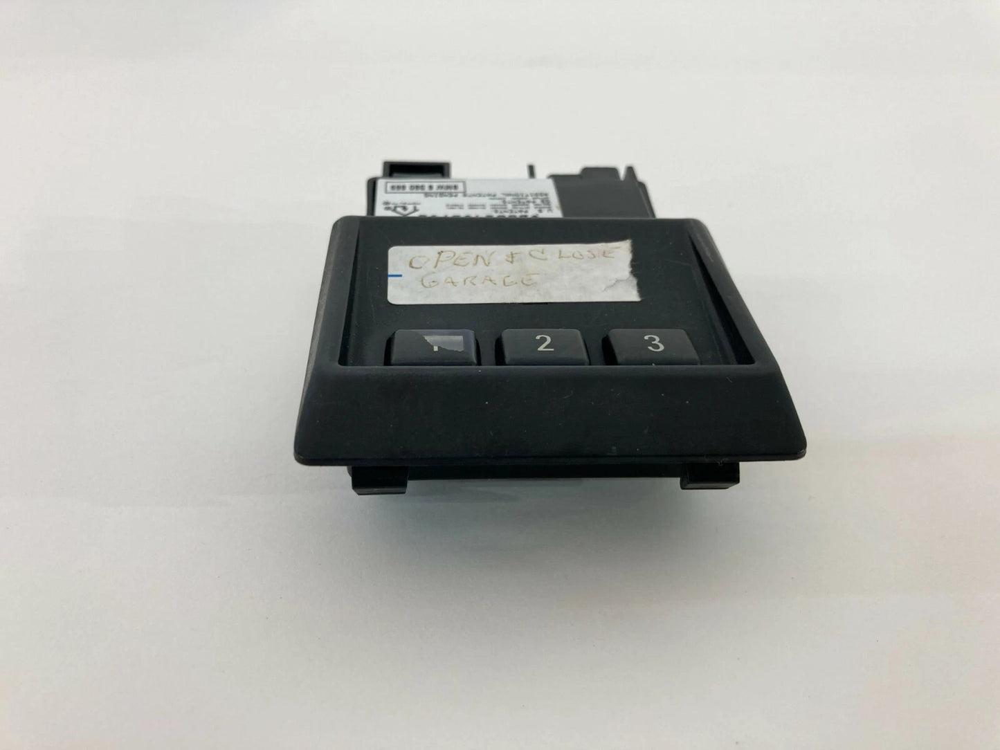 97-20 BMW 740IL GARAGE DOOR GATE REMOTE OPENING CONTROL SWITCH BUTTON 8380869