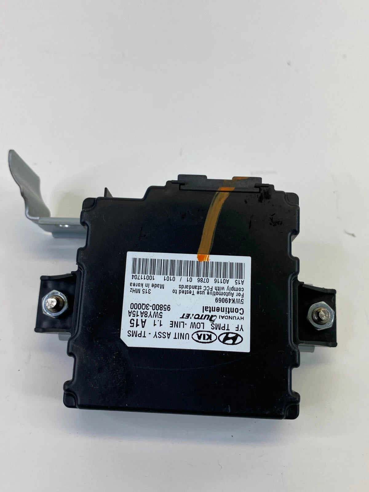 11-14 HYUNDAI SONATA TPMS TIRE PRESSURE MONITOR CONTROL MODULE UNIT 95800-3Q000