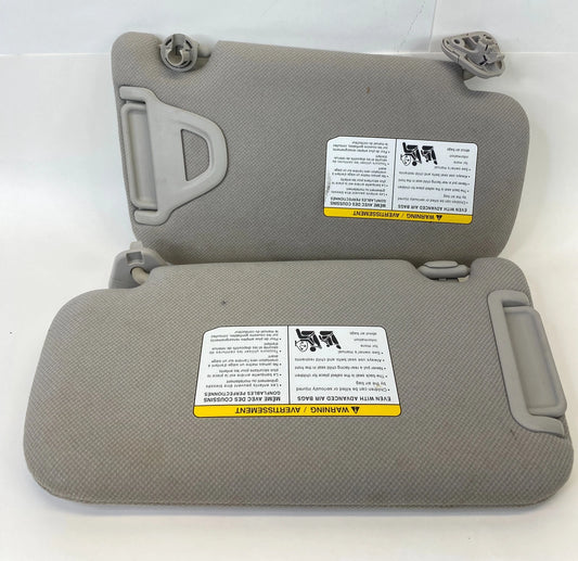 2013-2019 NISSAN SENTRA SUNVISOR SET 2 LEFT DRIVER RIGHT PASSENGER OEM FACTORY