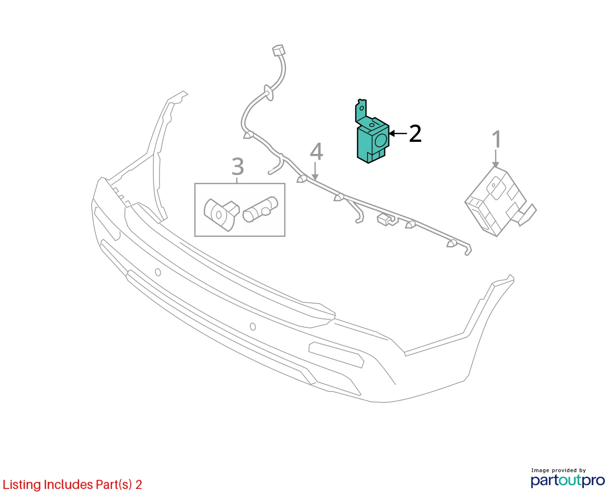2006-2012 KIA SEDONA 11-20 KIA SORENTO WARNING ALARM BUZZER SENSOR MODULE OEM