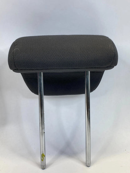 2010 2011 KIA SOUL REAR HEADRESTS RIGHT LEFT CENTER SET OF 3 BLACK CLOTH OEM