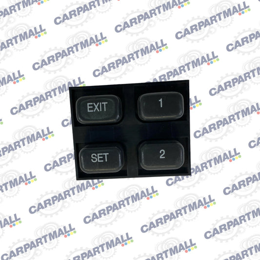 2000-2005 CADILLAC DEVILLE FRONT LEFT DOOR SEAT MEMORY CONTROL SWITCH ASSEMBLY