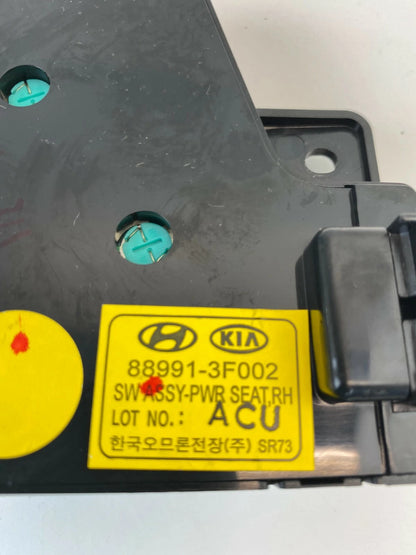 04-06 KIA AMANTI FRONT RIGHT PASSENGER SIDE SEAT CONTROL SWITCH 88991-3F002 OEM