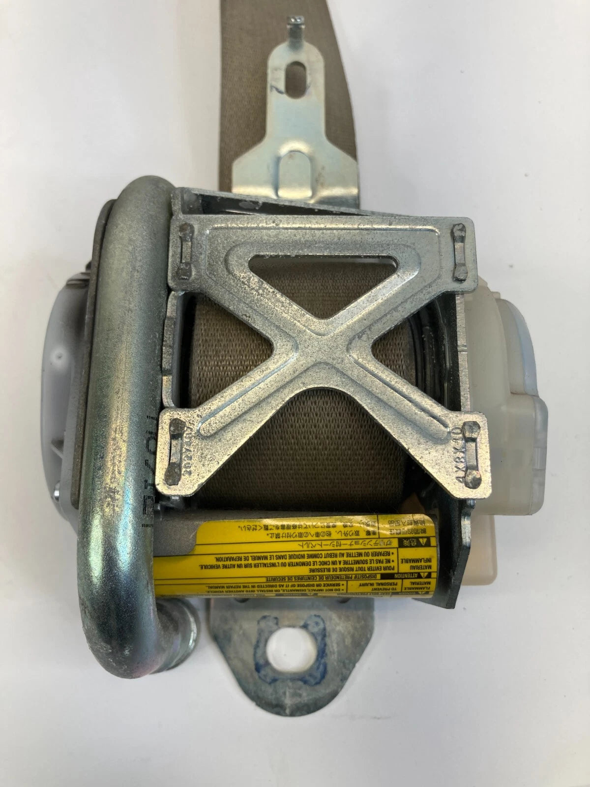 2007-2012 MITSUBISHI GALANT FRONT RIGHT SIDE SEAT BELT RETRACTOR 2028922 OEM