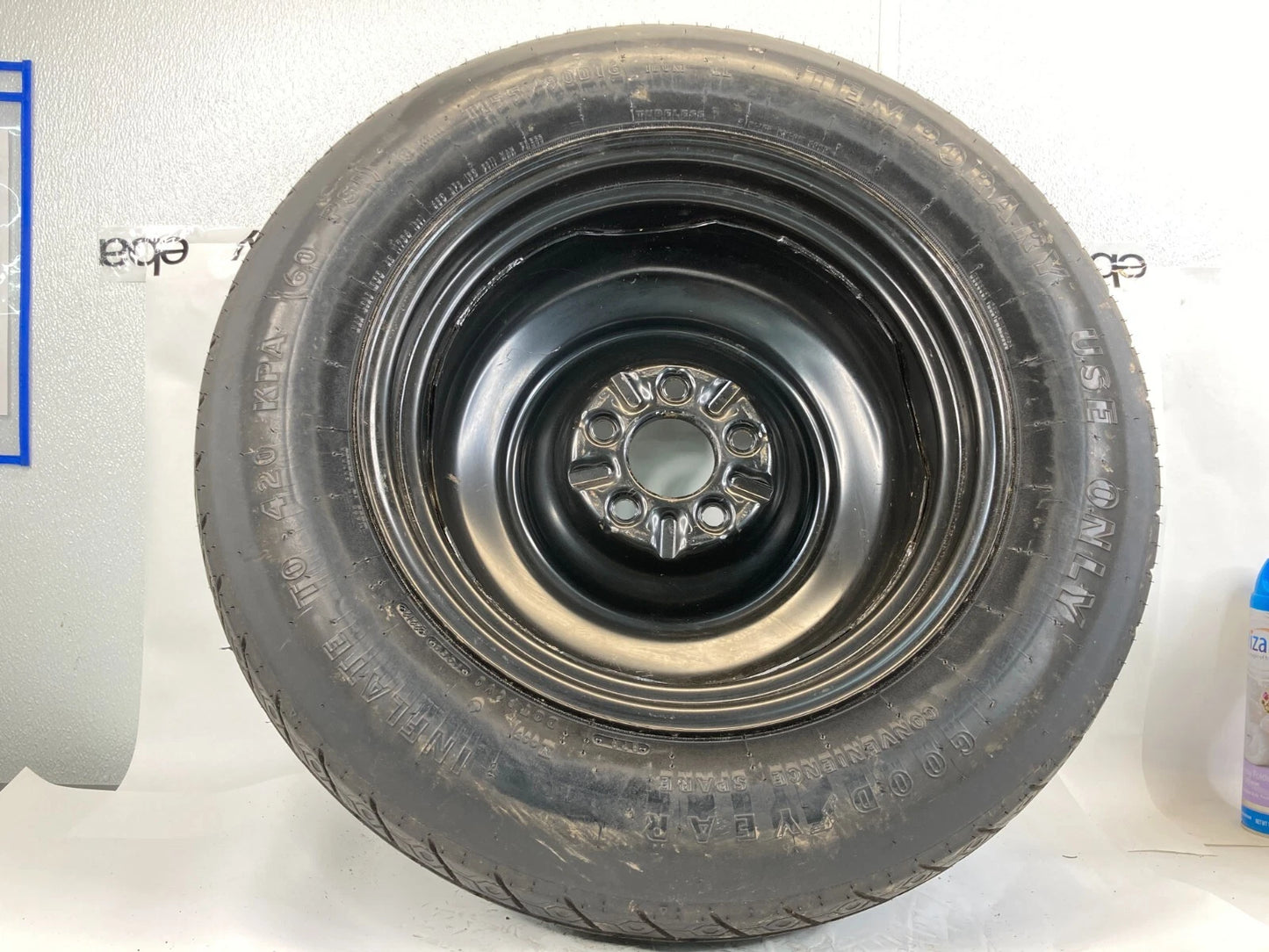 2008-2013 DODGE AVENGER SPARE TIRE RIM WHEEL COMPACT DONUT T155/90/D16 100M OEM