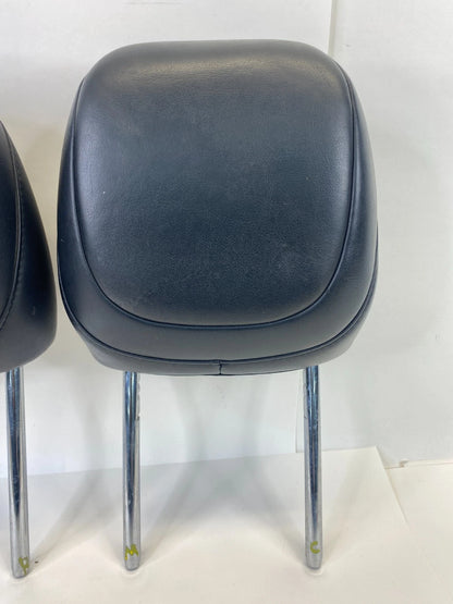 2013-2016 DODGE DART FRONT SEAT HEADREST HEAD REST SET 2 RH LH LEATHER BLACK