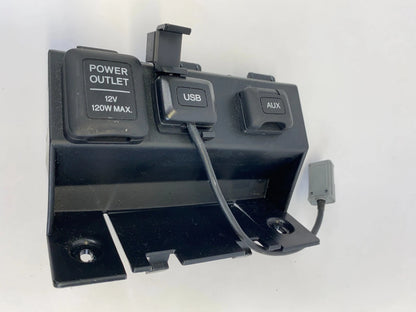 2009-2014 ACURA TSX CENTER CONSOLE USB AUX PORT 12V POWER OUTLET OEM 83409-TL0