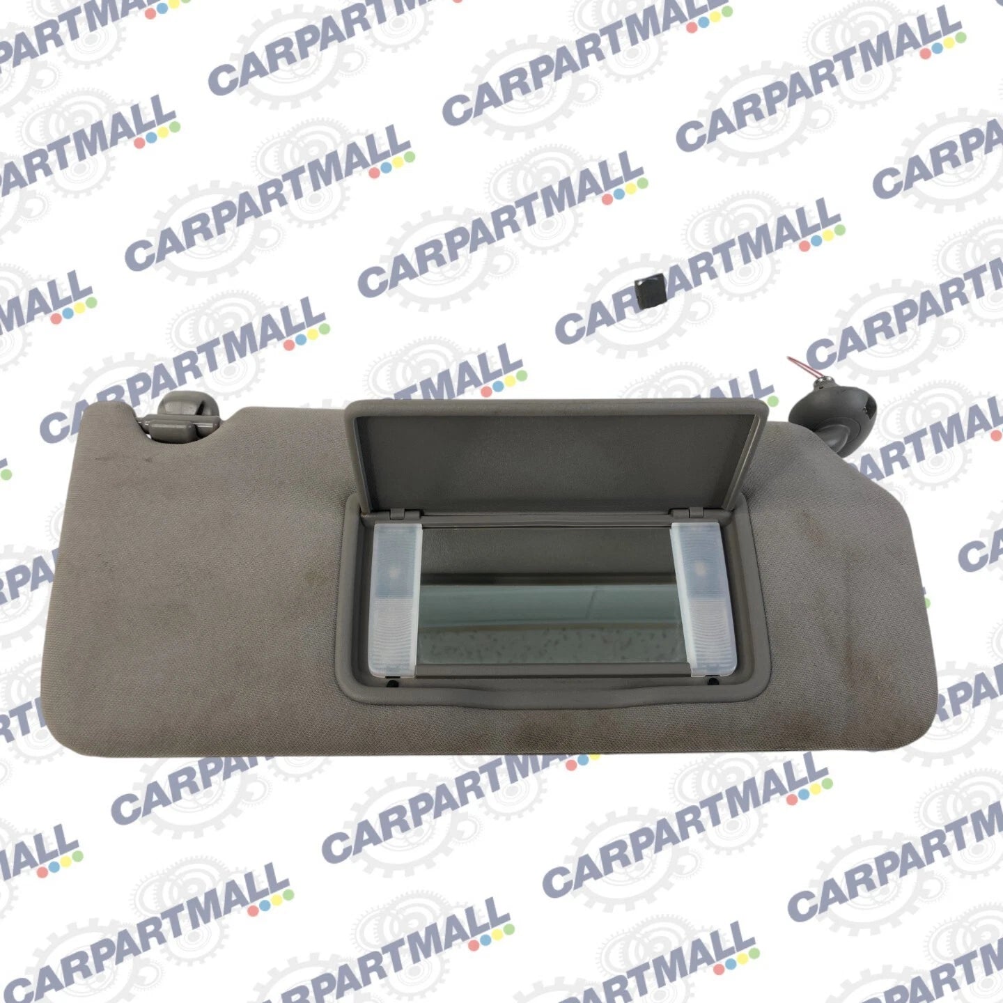 2008-2012 HONDA ACCORD ROOF RIGHT PASSENGER SUN VISOR SUNVISOR W/ LIGHTS GRAY
