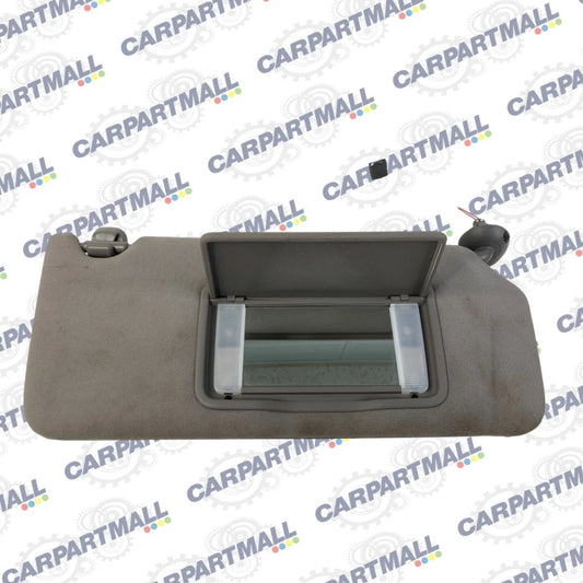 2008-2012 HONDA ACCORD ROOF RIGHT PASSENGER SUN VISOR SUNVISOR W/ LIGHTS GRAY