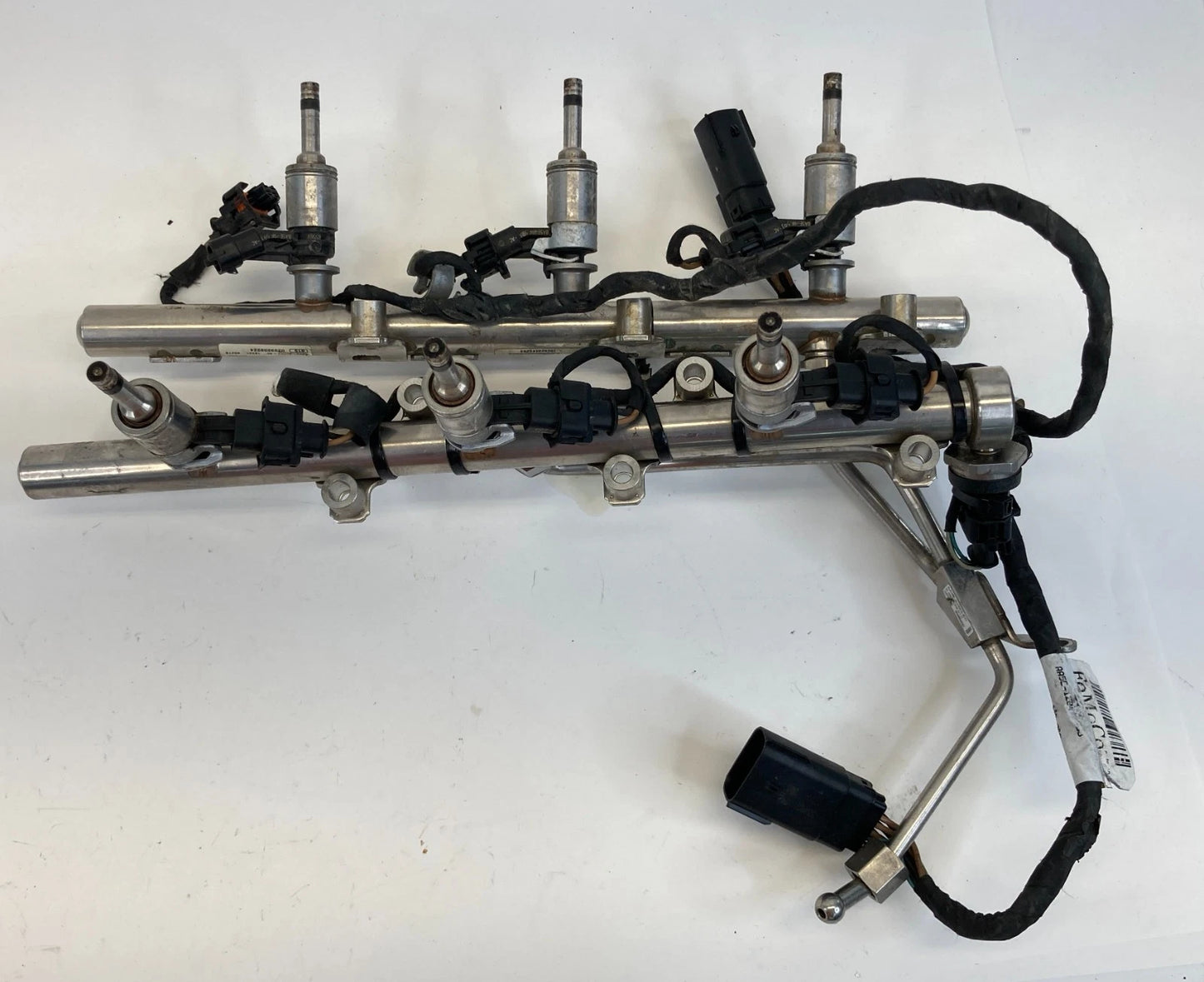 2014-2019 FORD EXPLORER POLICE INTERCEPTOR FUEL INJECTION RAIL W/INJECTORS OEM