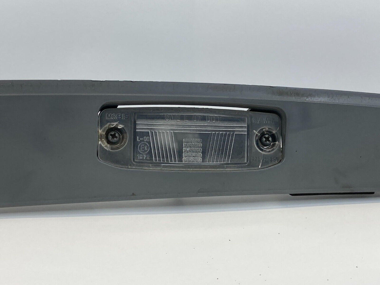 2011-2014 Hyundai Sonata Rear Trunk License Plate Light Housing 92510-3S000