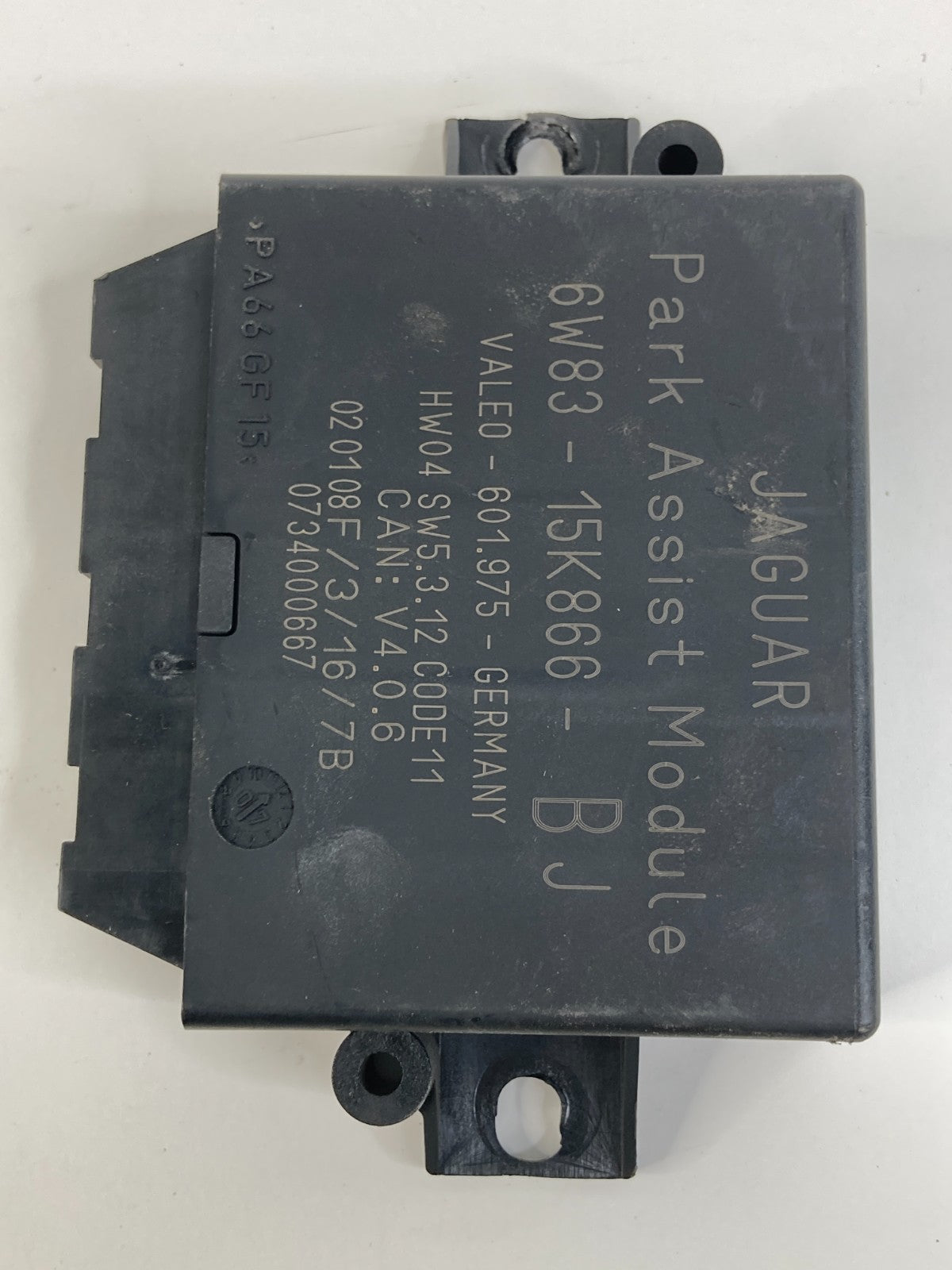 2009-2015 Jaguar XF Parking Distance Control Module Unit PDC 6W83-15K866-BJ