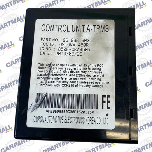 2008-2011 CHEVROLET AVEO5 TPMS TIRE PRESSURE CONTROL MODULE OEM FACTORY 96988603