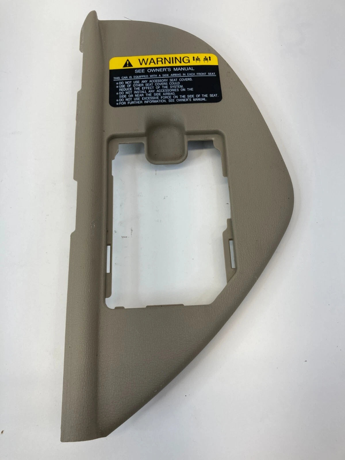 07-09 HYUNDAI ELANTRA DASH LEFT DRIVER END CAP COVER PAD TRIM PANEL 84716-2H000