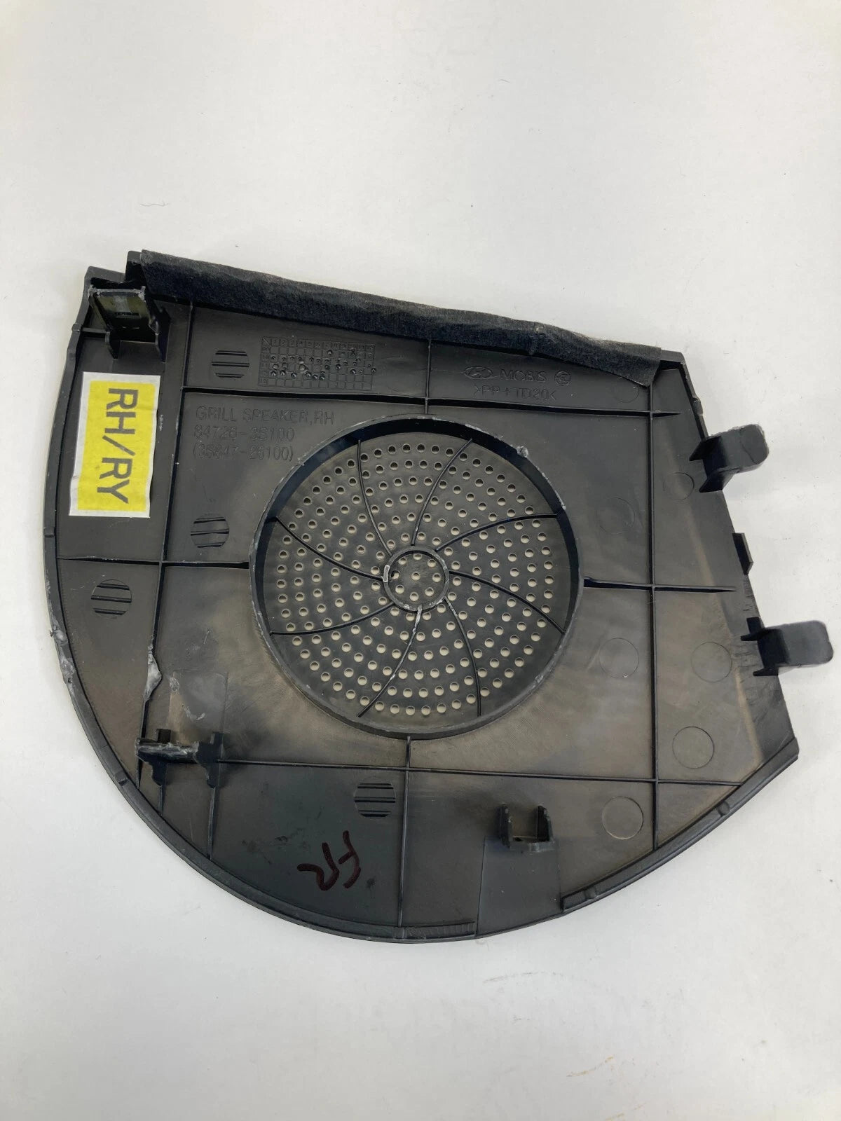 2011-2014 HYUNDAI SONATA DASH RIGHT PASSENGER SPEAKER COVER BEZEL 847263S100