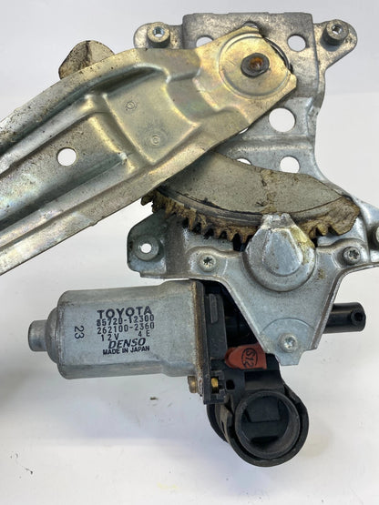 03-08 TOYOTA COROLLA REAR RIGHT DOOR WINDOW REGULATOR W/ MOTOR 85720-12300 OEM