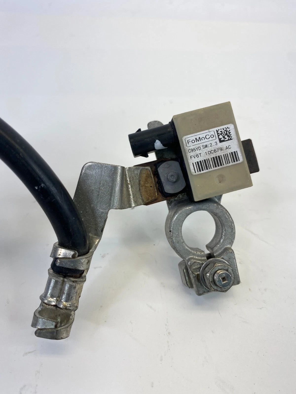 13-18 FORD C-MAX BATTERY NEGATIVE CABLE WIRE W/ MANAGEMENT SENSOR FV6T 10C679 AC