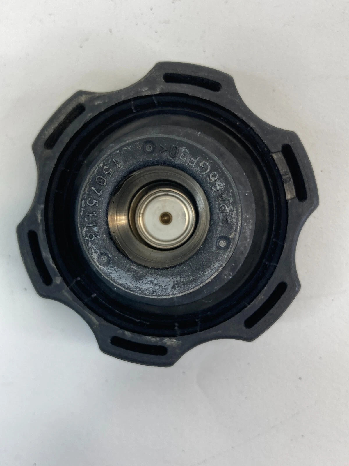 05-10 PONTIAC G6 2.4L L4 RADIATOR COOLANT RESERVOIR TANK CAP COVER 15075118 OEM