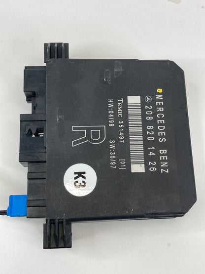 1998-2002 Mercedes-Benz E430 Front Right Door Control Module 208-820-14-26 OEM