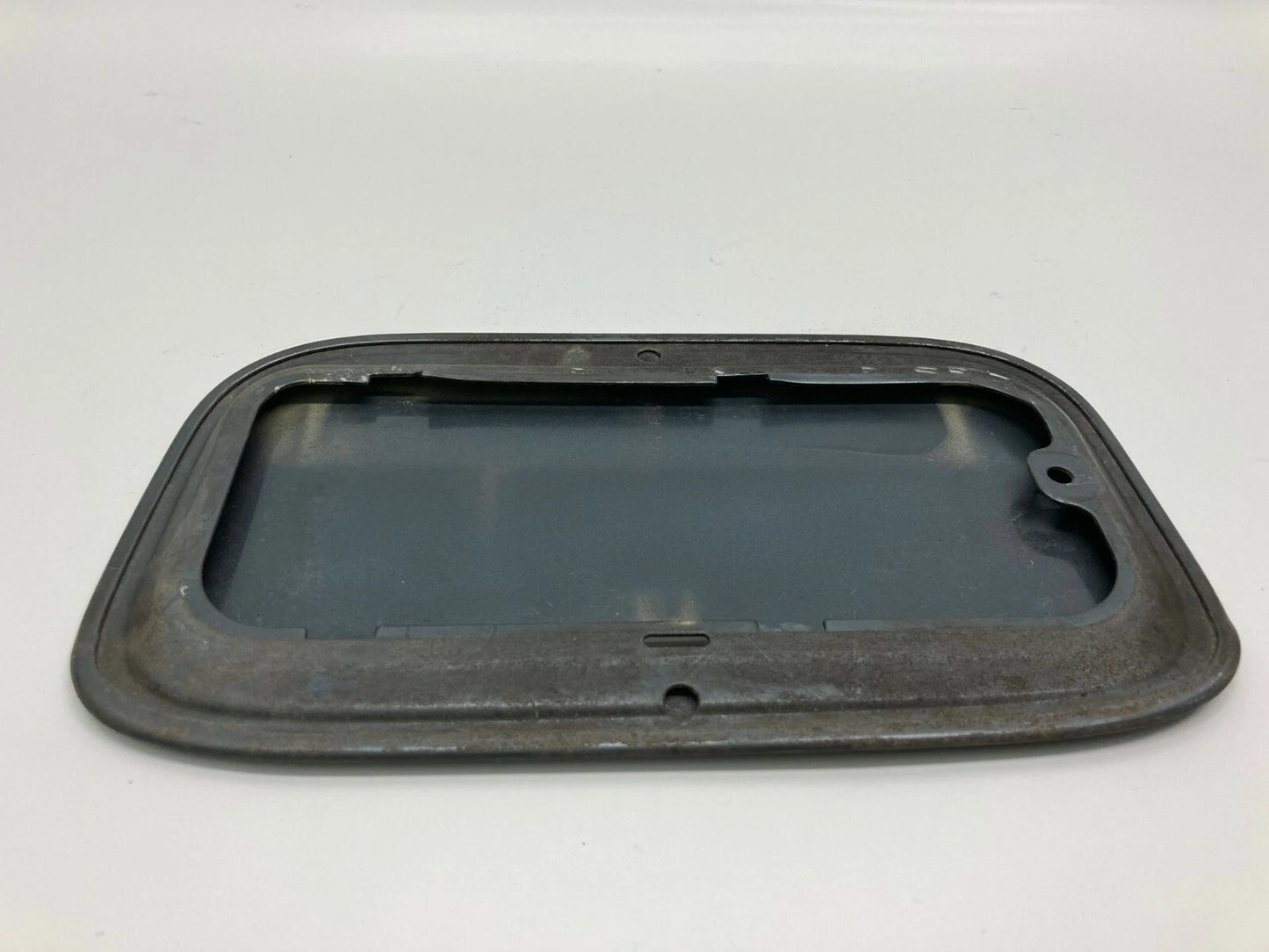 02-05 BMW 745I 745LI FUEL FILLER GAS TANK DOOR LID COVER TITANIUM GRAY METALLIC