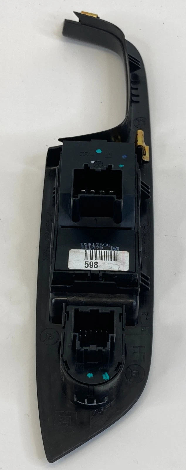 2010-2017 GMC TERRAIN FRONT LEFT DOOR MASTER WINDOW SWITCH W/BEZEL 20917598 OEM