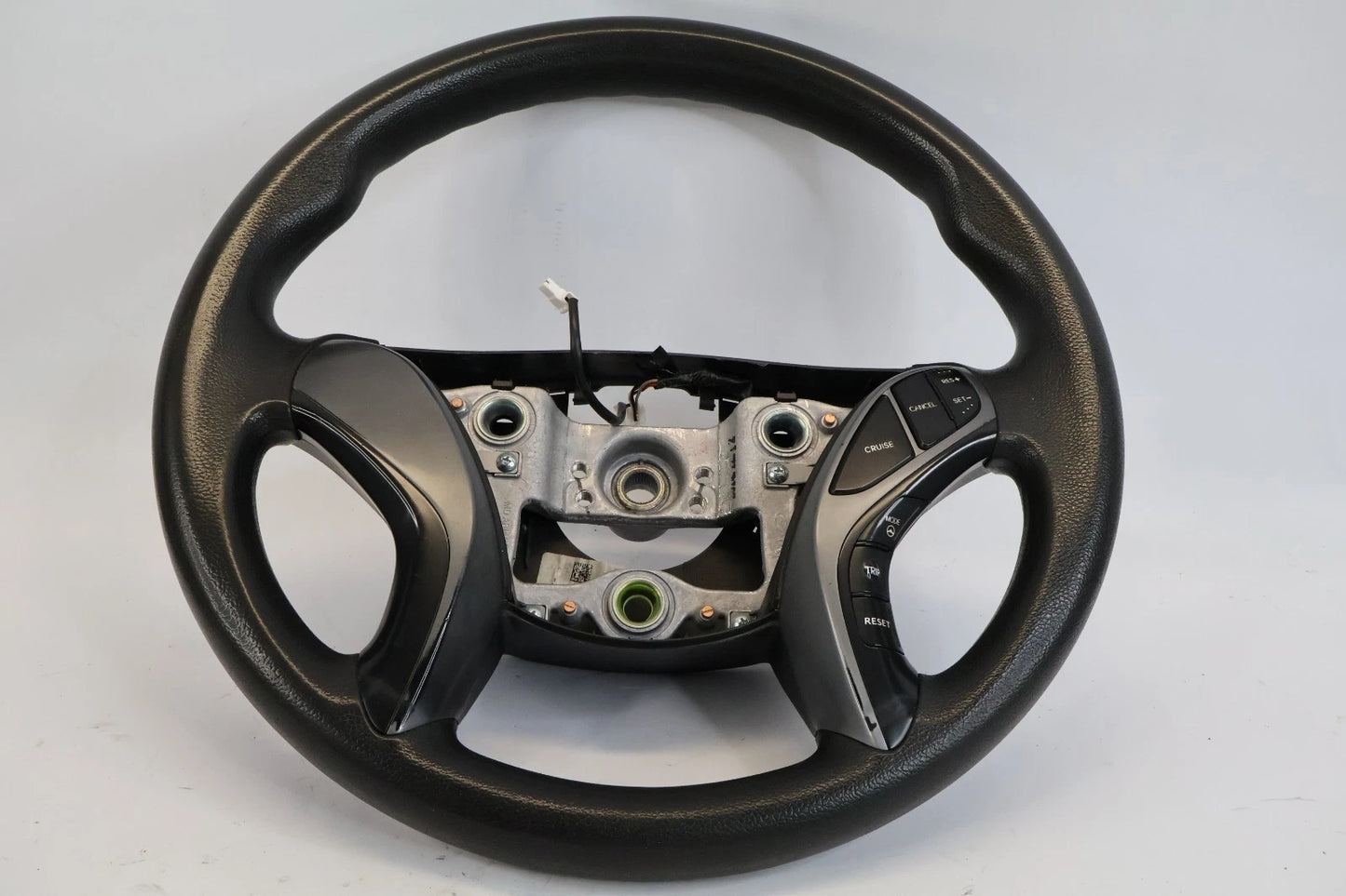 2014-2016 HYUNDAI ELANTRA DRIVER STEERING WHEEL W/ CRUISE CONTROL SWITCHES OEM