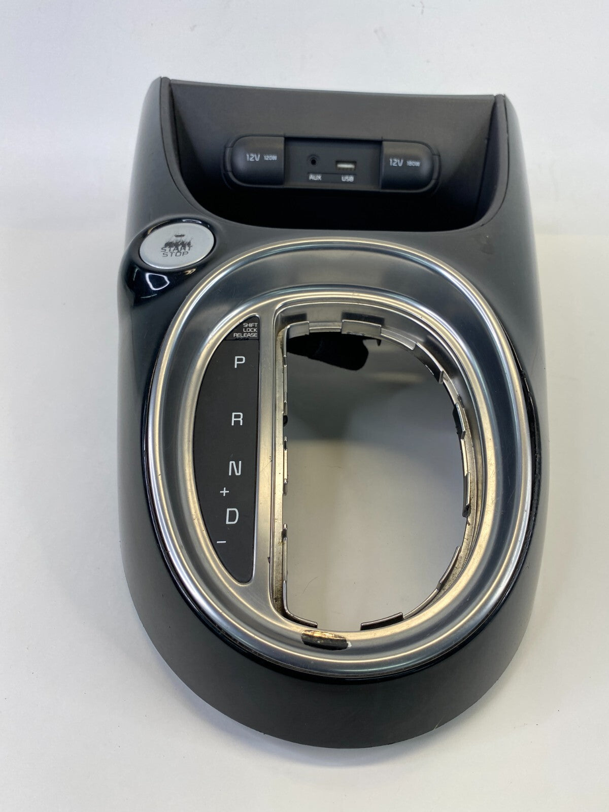 14-16 Kia Soul Center Console A/T Shifter Bezel Trim W/ Start Button 84630-B2000