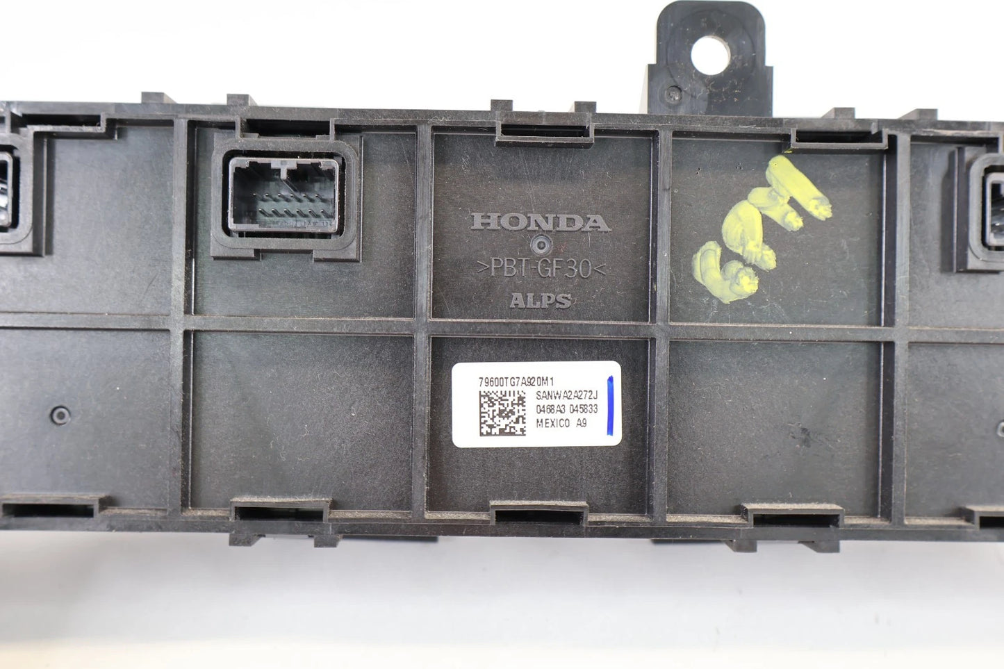 2016-2018 HONDA PILOT DASH HVAC TEMP CLIMATE CONTROL SWITCH UNIT 79600TG7A92 OEM
