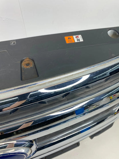 2011-2014 FORD EDGE BUMPER FRONT UPPER CHROME GRILL GRILLE TRIM BT43-8A164-ADW