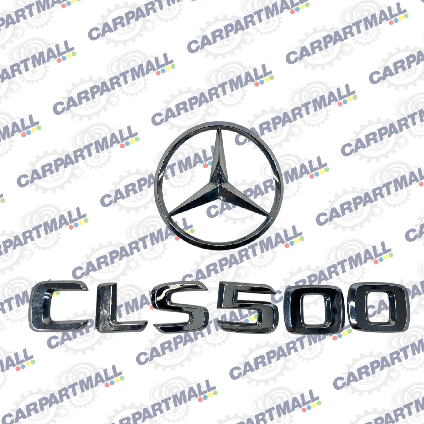 2006 Mercedes-Benz CLS500 Rear Trunk Lid Emblem Logo Badge Chrome A2197580058