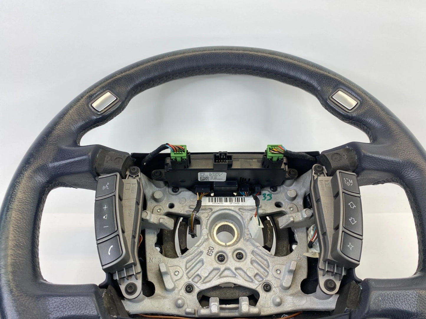 03 04 05 BMW 745i 745Li 760i STEERING WHEEL W AUDIO SWITCH CONTROL SL6761769 OEM