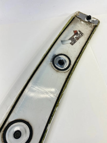 05-09 PONTIAC G6 SEDAN REAR TRUNK LID SPOILER WING MOUNTED WHITE 22625074 OEM