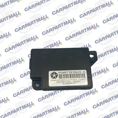 09-14 Volkswagen Routan 4.0L Compass & Temperature Control Module P04671918AG