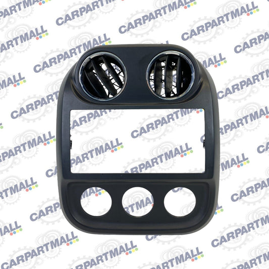 2010-2017 Jeep Patriot Dash Radio Climate Control Bezel Trim w/ Air Vent OEM